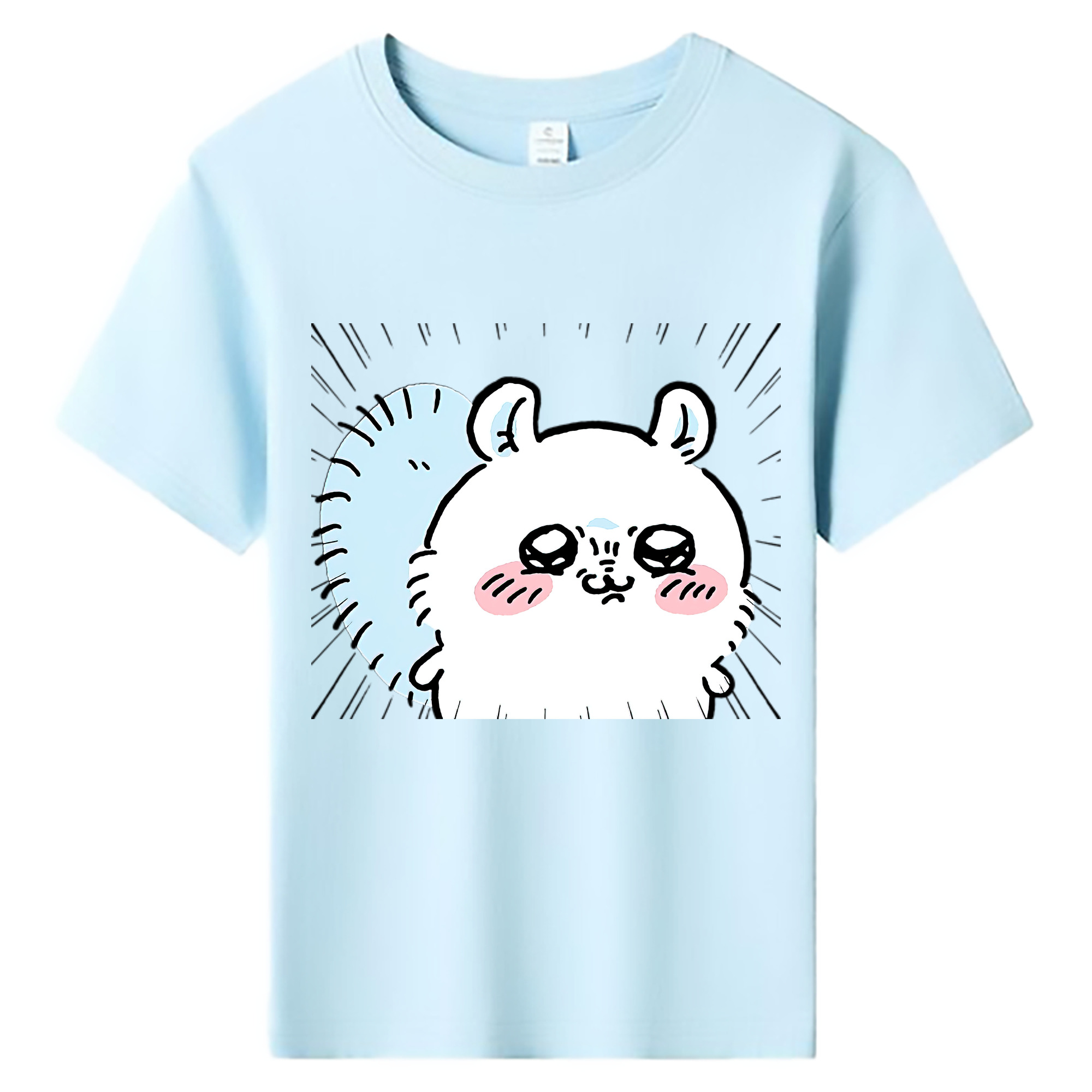 （画像用） ちいかわ モモンガ Chii-kawa Momonga 綿100％キッズTシャツ（フロントプリント）